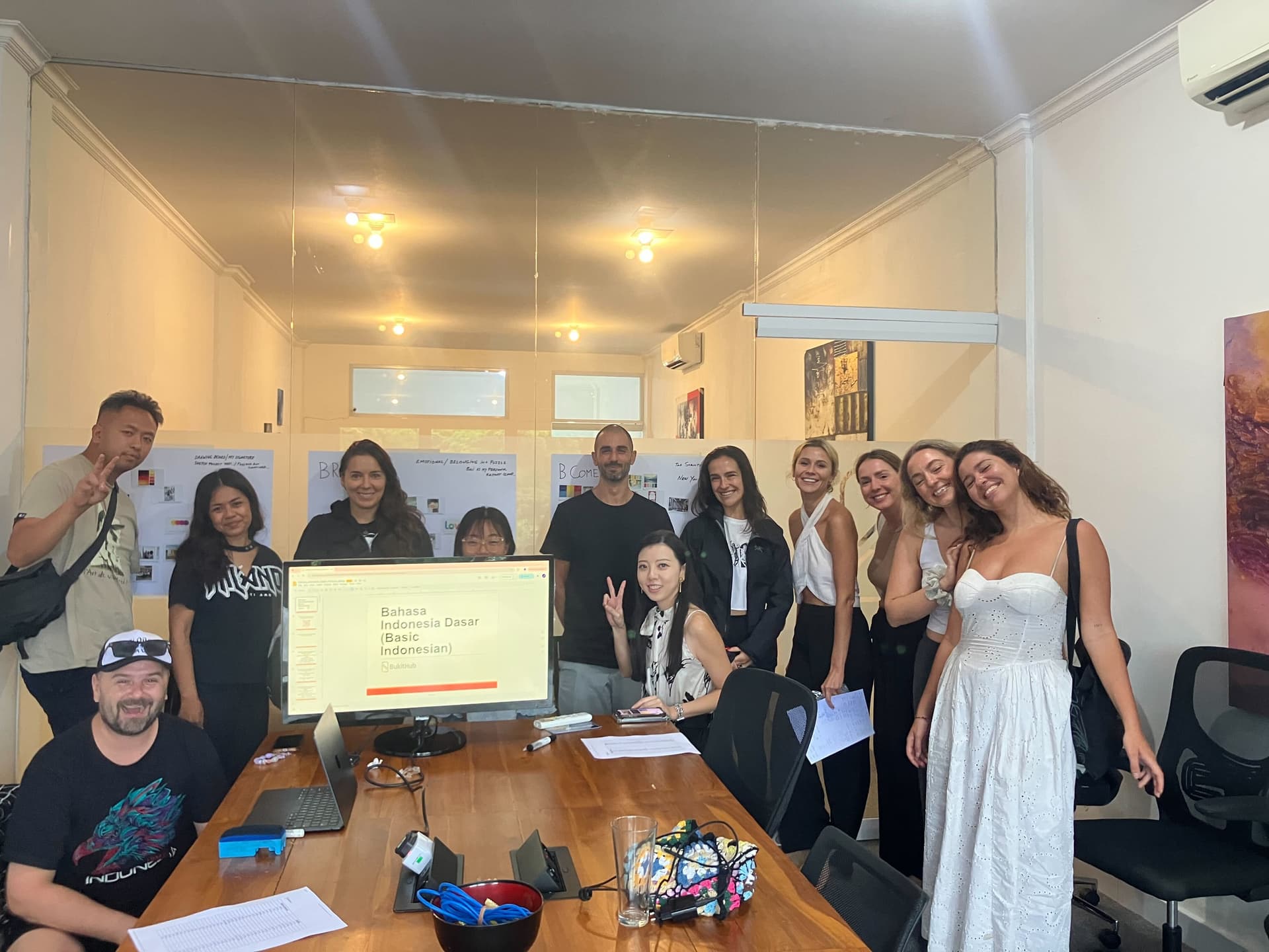 Language class event