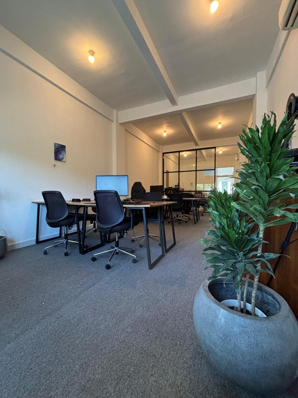 Third floor workspace